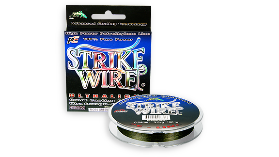 Шнур Strike Wire Ultralight 0 08мм 4 5кг 150м mossgreen