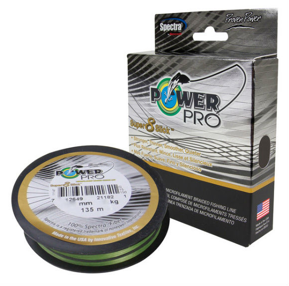 Шнур Power Pro Super8Slick 135m Aqua Green 0 15 PPS8S135AG015