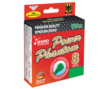 Шнур Power Phantom 8x 120m 0 10mm Шнур Power Phantom 8x 120m 0 10mm