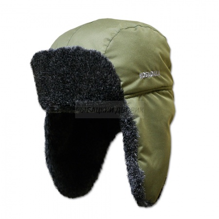 Шапка ушанка laquo Arctic raquo мех меланж хаки XL