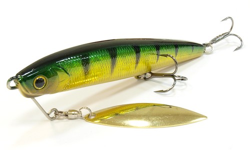 Воблер Lucky Craft Blade Cross Bait 90 280 Aurora Green Perch Воблер Lucky Craft Blade Cross Bait 90 280 Aurora Green Perch