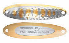 Блесна колебл PONTOON 21 SINUOSO 12гр P21 SP SIN 12 NC01 002