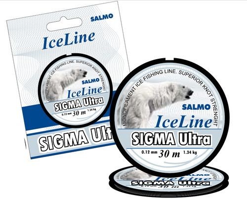 Леска зимняя SALMO SIGMA ULTRA 30m 0 25mm Леска зимняя SALMO SIGMA ULTRA 30m 0 25mm