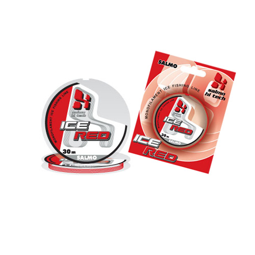 Леска зимняя Salmo HI TECH RED 30m 0 15 Леска зимняя Salmo HI TECH RED 30m 0 15