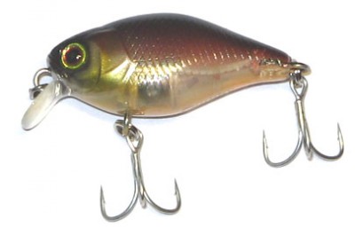 Воблер JACKALL Chubby 38 bronze green Воблер JACKALL Chubby 38 bronze green