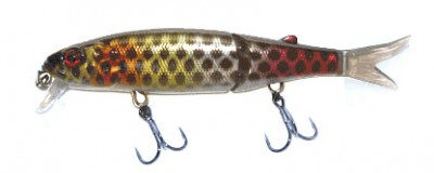 Воблер JACKALL Tiny Magallon black piraruku