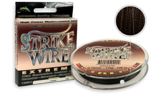 Шнур Strike Wire Extreme 0 10мм 6 0кг 135м mossgreen Шнур Strike Wire Extreme 0 10мм 6 0кг 135м mossgreen
