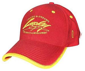 Кепка Lucky Craft Racing Flex Fit Cap Red Yellow Кепка Lucky Craft Racing Flex Fit Cap Red Yellow