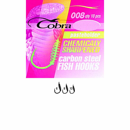 Крючки COBRA Pasteholder size 8NSB C008NSB 008