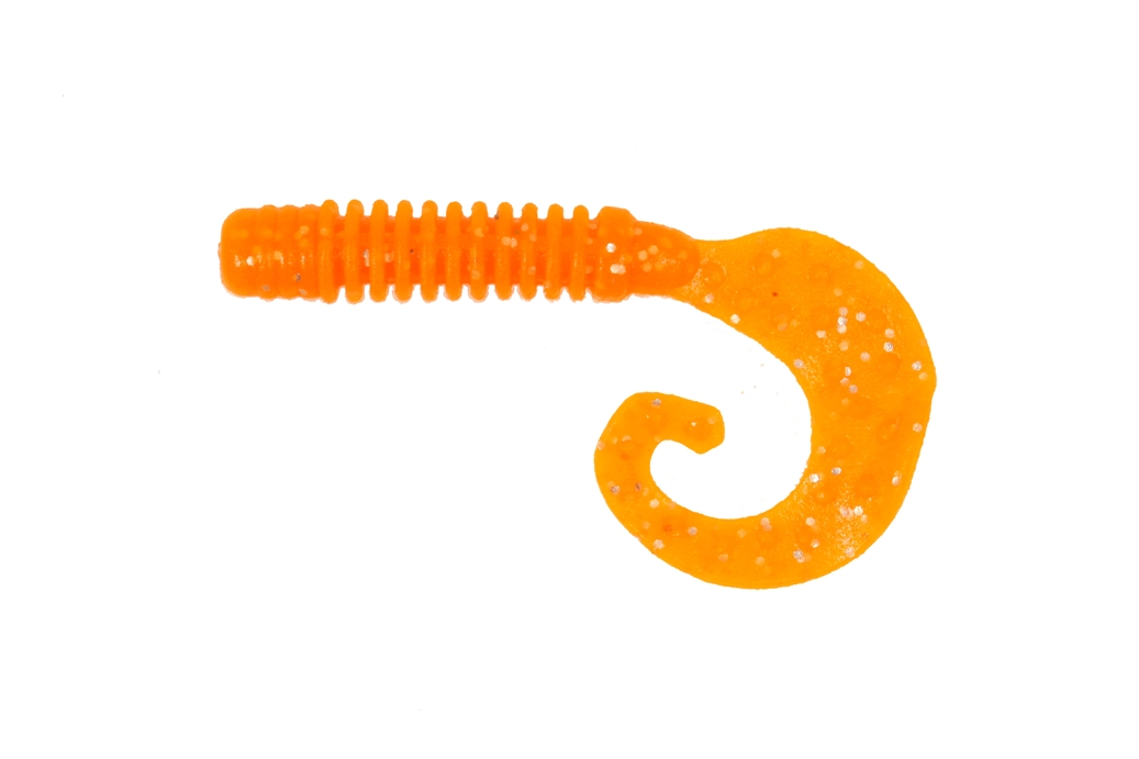 Мягка приманка Aiko Pure tail 3 75mm 014 Crazy Orange Fish smell уп 8шт Мягка приманка Aiko Pure tail 3 75mm 014 Crazy Orange Fish smell уп 8шт
