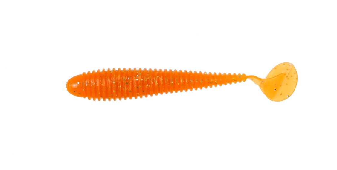 Мягка приманка Aiko Magic Grub 3 75mm 014 Crazy Orange Fish smell уп 8шт Мягка приманка Aiko Magic Grub 3 75mm 014 Crazy Orange Fish smell уп 8шт