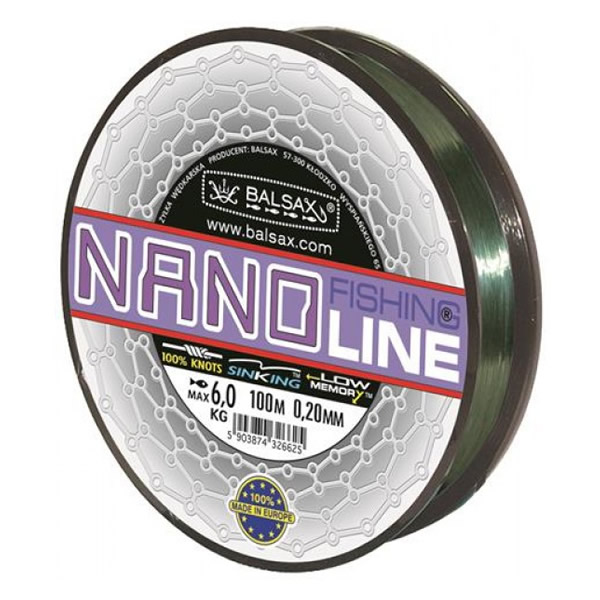 Леска Nano Fishing 100m 0 18mm Леска Nano Fishing 100m 0 18mm
