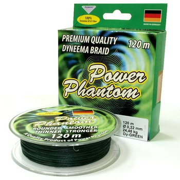 Шнур Power Phantom 4x Green 92m 0 14mm