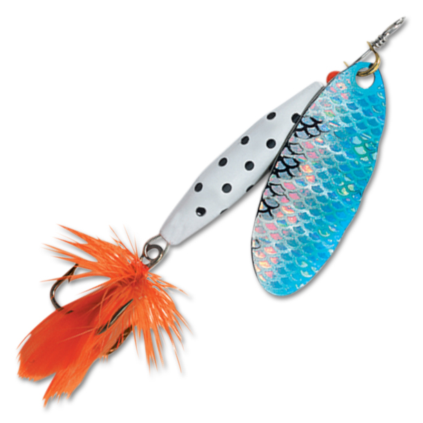 Блесна Abu Garcia Reflex White 18g S BLUE FLASH