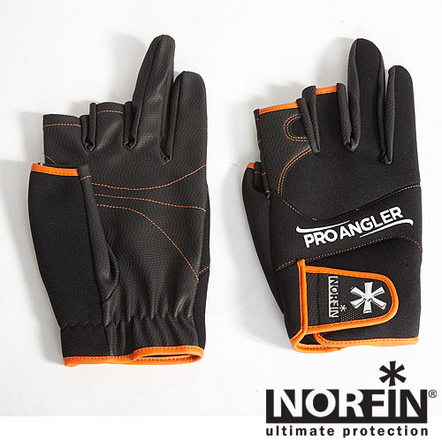 Перчатки Norfin PRO ANGLER 3 CUT GLOVES 03 p L Перчатки Norfin PRO ANGLER 3 CUT GLOVES 03 p L
