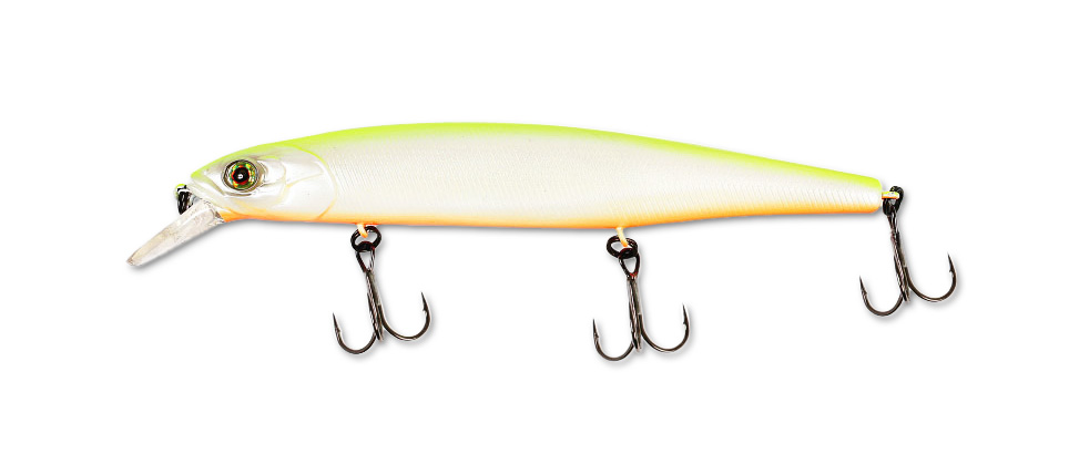 Воблер JACKALL Mag Squad 128 SP chart back pearl