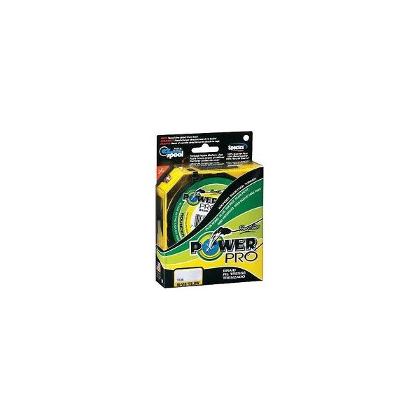 Шнур Power Pro 135m Hi Vis Yellow 0 19 PP135HVY019