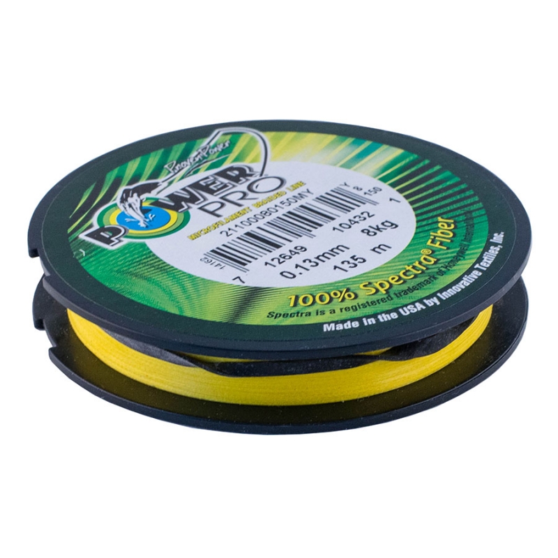 Шнур Power Pro 135m Hi Vis Yellow 0 23 PP135HVY023 Шнур Power Pro 135m Hi Vis Yellow 0 23 PP135HVY023