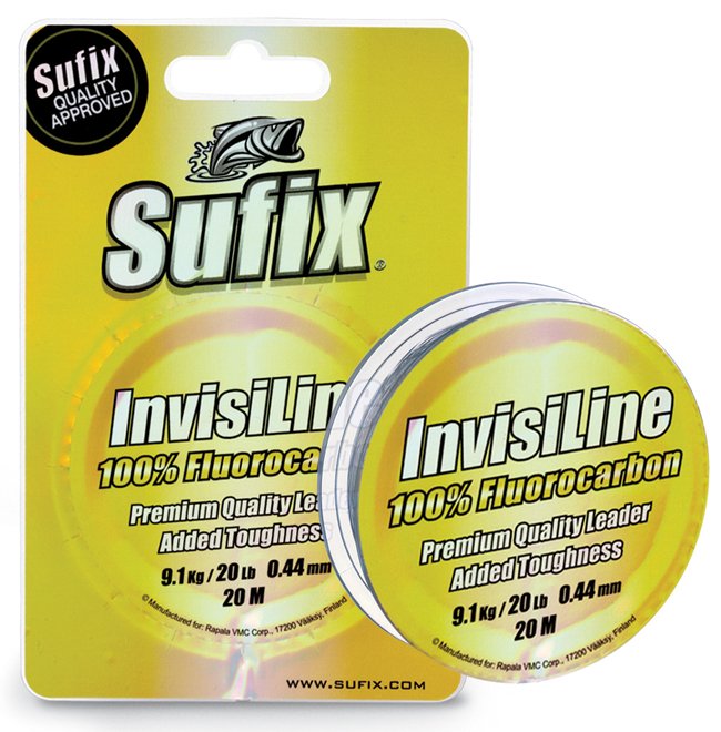 Леска Sufix Invisiline Fluorocarbon 20m 0 33mm Леска Sufix Invisiline Fluorocarbon 20m 0 33mm