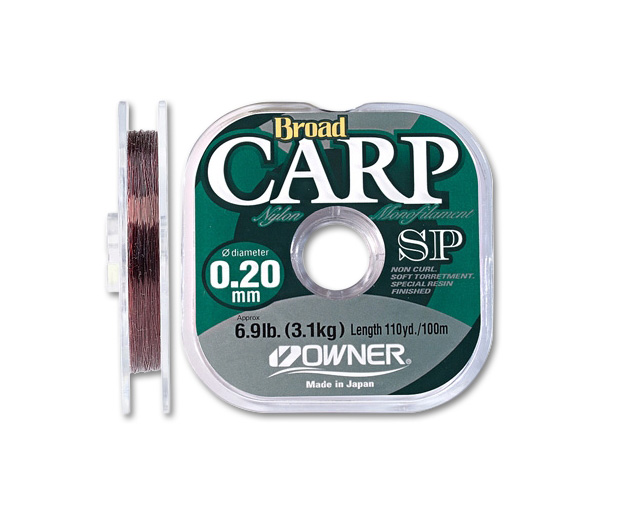 Леска OWNER BROAD CARP SPECIAL 100m BRC 0 22 Леска OWNER BROAD CARP SPECIAL 100m BRC 0 22