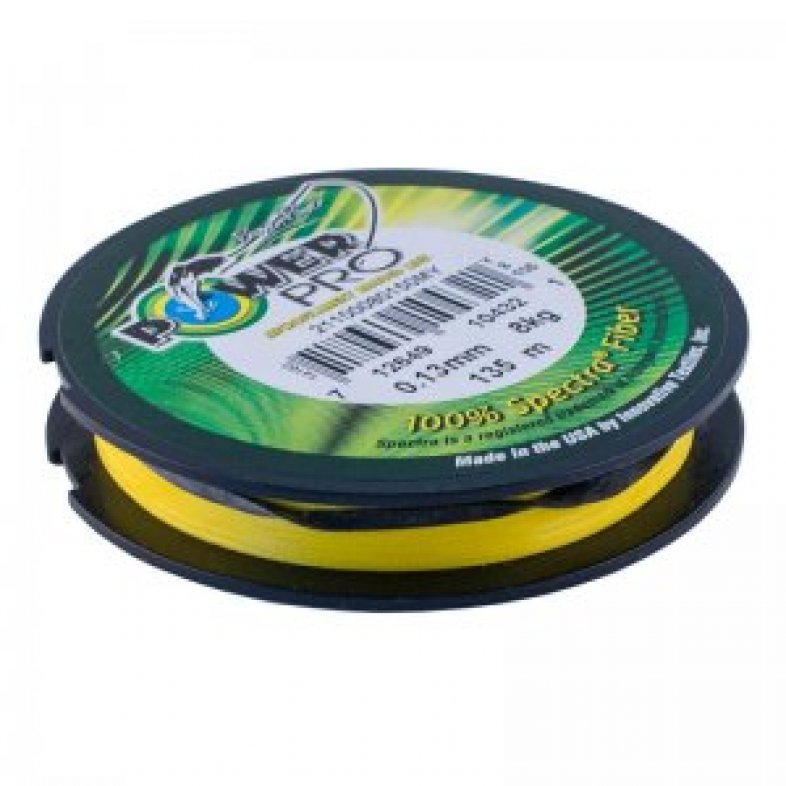 Шнур Power Pro 135m Hi Vis Yellow 0 32 PP135HVY032