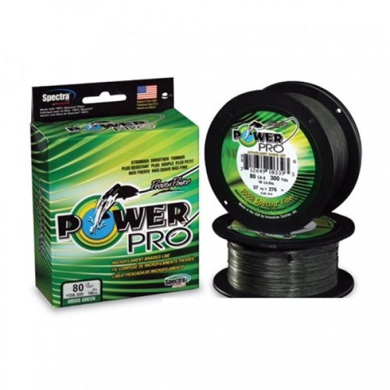 Шнур Power Pro 275m Moss Green 0 13 PP275MGR013 Шнур Power Pro 275m Moss Green 0 13 PP275MGR013