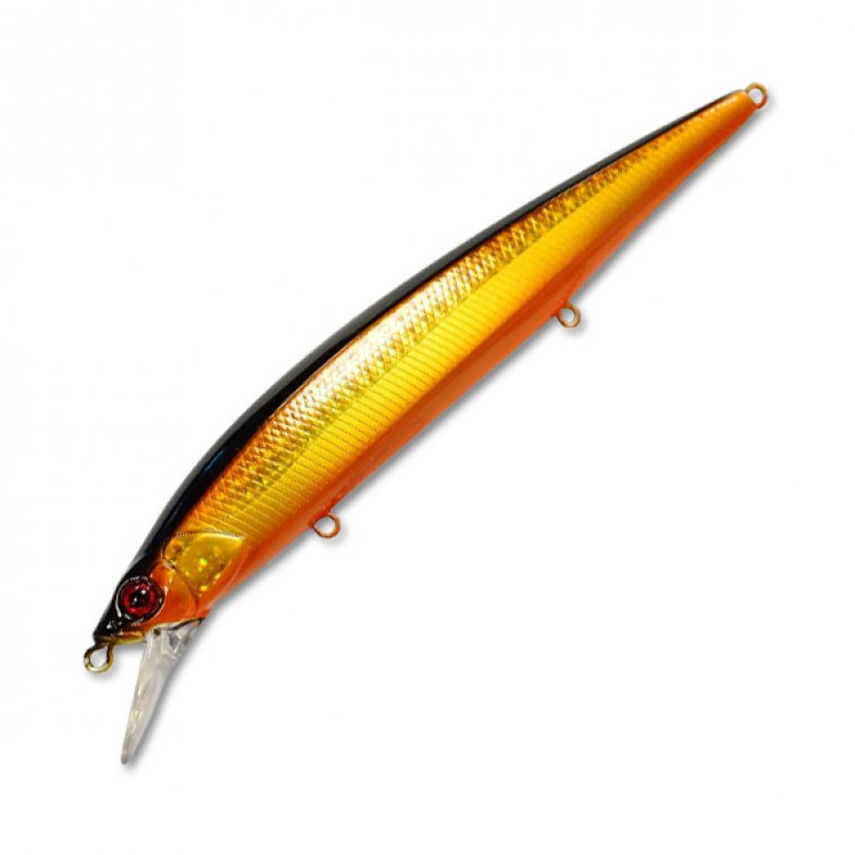 Воблер JACKALL Rerange 130SP double clutch gold black Воблер JACKALL Rerange 130SP double clutch gold black