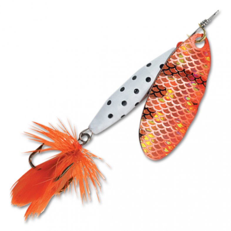 Блесна Abu Garcia Reflex White 18g K RED FLASH