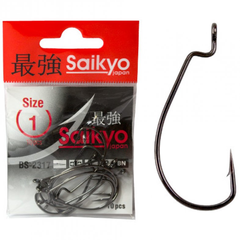 Крючки Saikyo BS 2317 BN 6 0 5шт