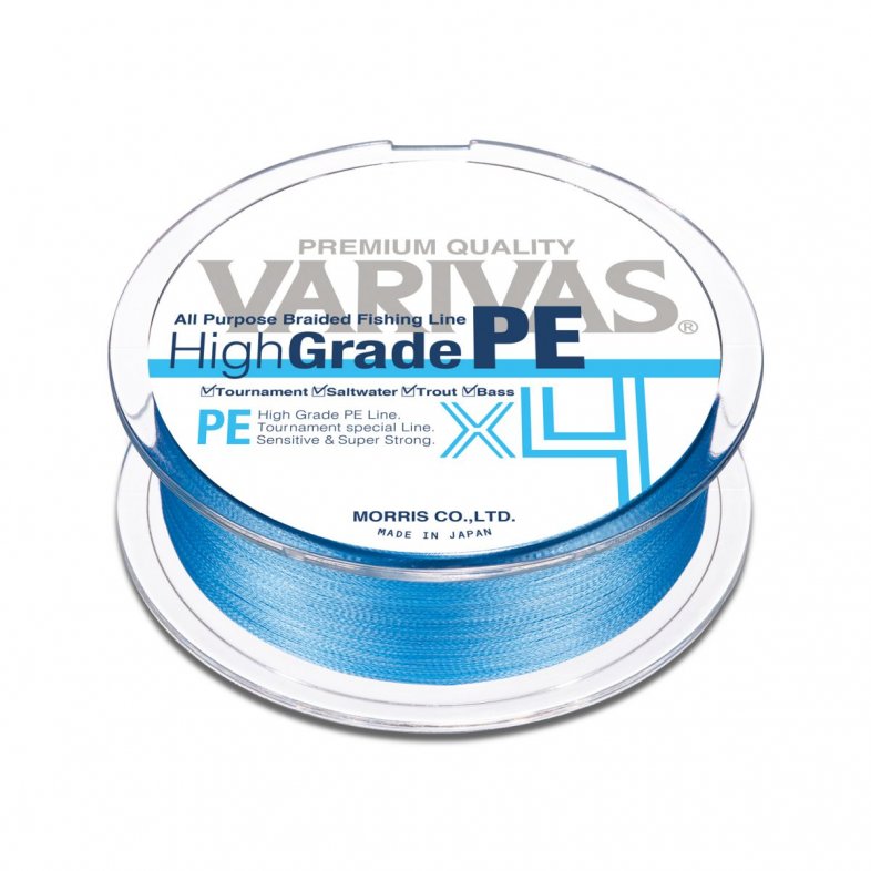 Шнур Varivas High Grade PEх4 150m 2 0 Blue Шнур Varivas High Grade PEх4 150m 2 0 Blue