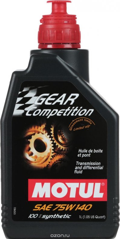 GEAR FF Comp 75W140 100 synt 1л GEAR FF Comp 75W140 100 synt 1л
