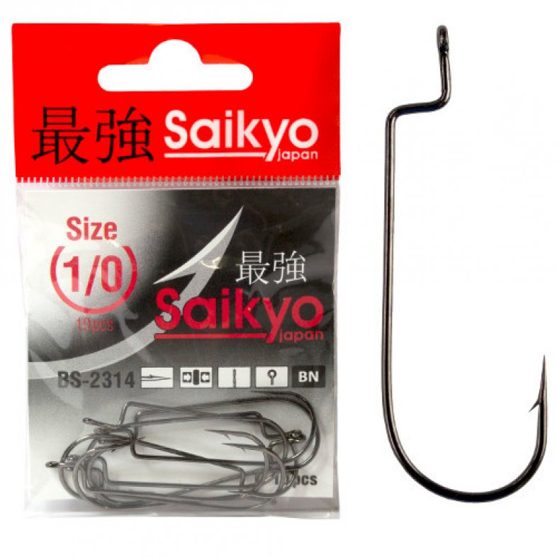Крючки Saikyo BS 2314 BN 4 0 10шт