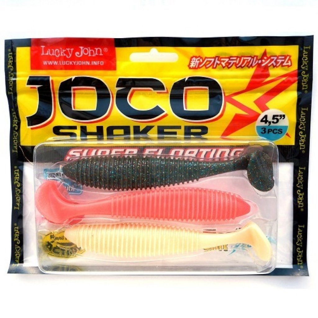 Виброхвост плавающий LJ Pro Series JOCO SHAKER 11 43 MIX1 140303 MIX1 Виброхвост плавающий LJ Pro Series JOCO SHAKER 11 43 MIX1 140303 MIX1