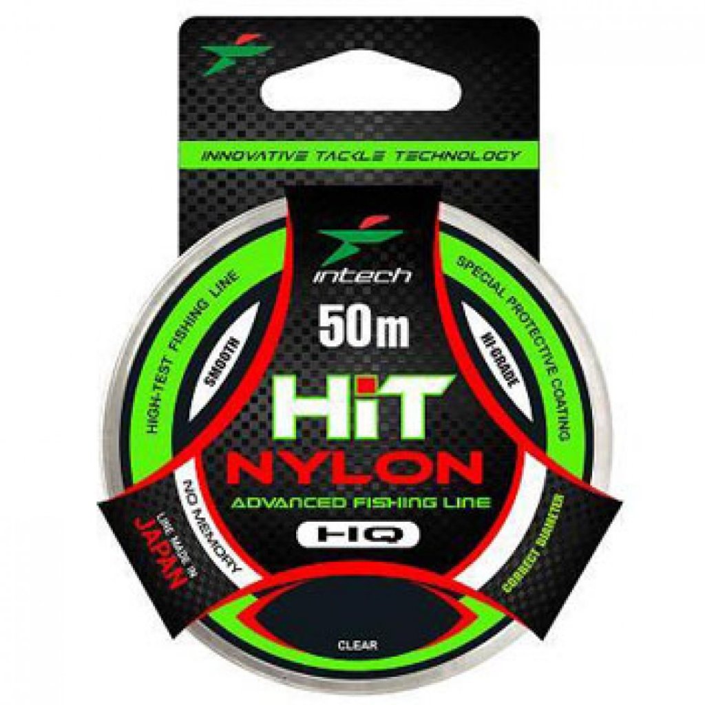 Леска Intech HIT Nylon 0 249mm 4 50kg 50m Леска Intech HIT Nylon 0 249mm 4 50kg 50m