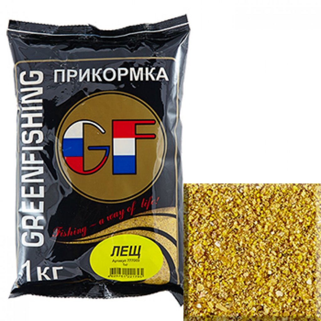 Прикормка GreenFishing GF Лещ Мотыль 1кг