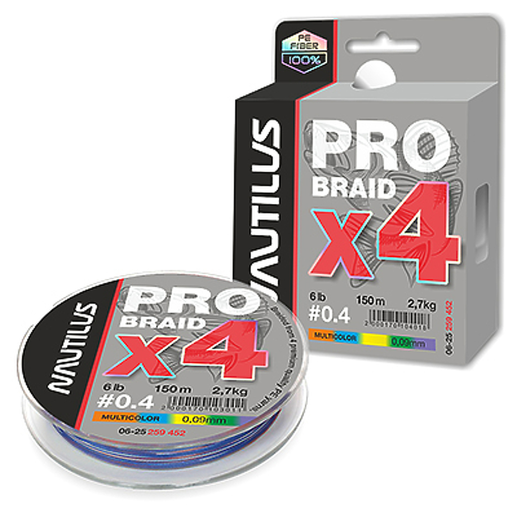 Шнур Nautilus CrossBlade X4 Multicolor d 0 18 9 1кг 150м Шнур Nautilus CrossBlade X4 Multicolor d 0 18 9 1кг 150м