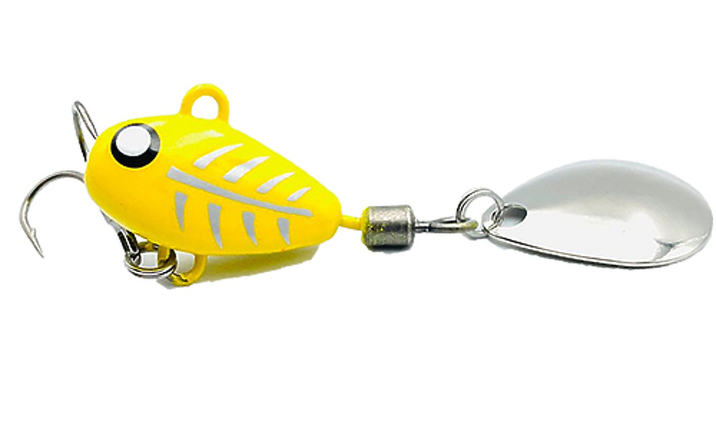 Блесна HURRICANE 18gr yellow ghost