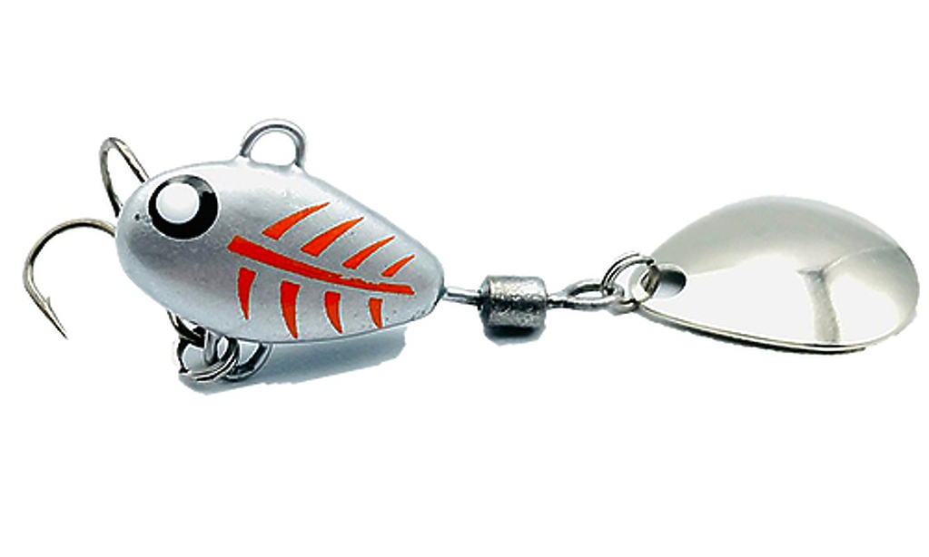 Блесна HURRICANE 18gr silver ghost