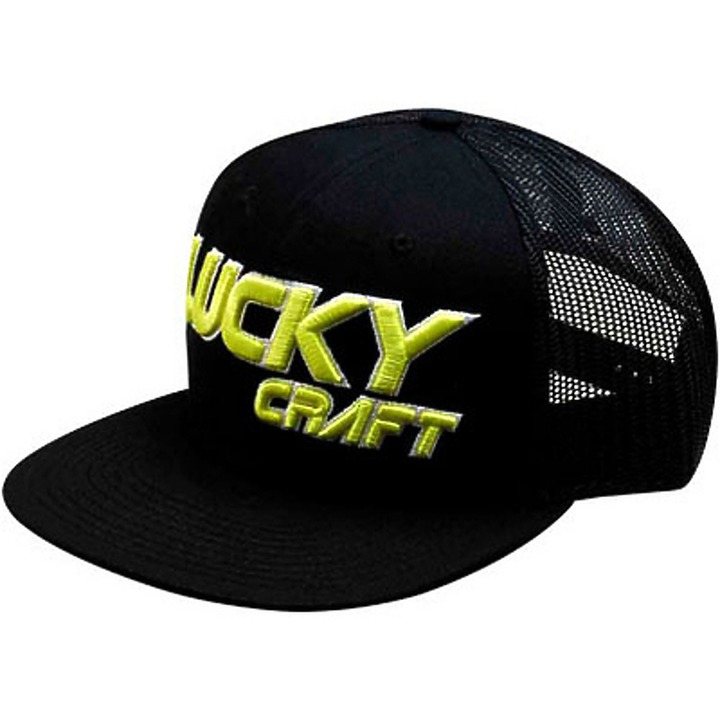 Кепка Lucky Craft FLAT Black Yellow Кепка Lucky Craft FLAT Black Yellow