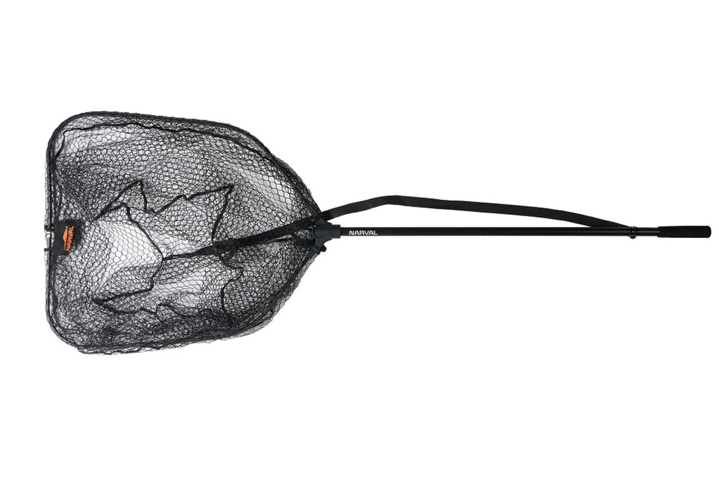Подсачек складной Narval Fishing Landing Net I 80x70x2см Black Orange
