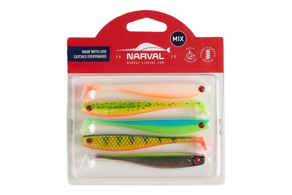 Мягкая приманка Narval Fishing Skinny 10см Mix M05