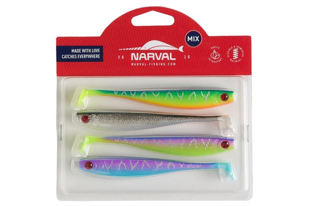 Мягкая приманка Narval Fishing Skinny 12см Mix M07 Мягкая приманка Narval Fishing Skinny 12см Mix M07