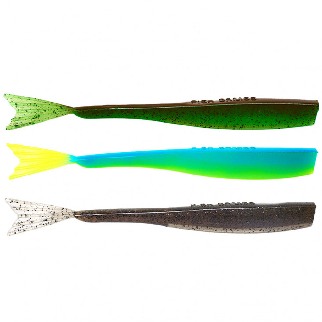 Силиконовая приманка FISH GAMES Live Slug 8 3шт Цвет Микс 1