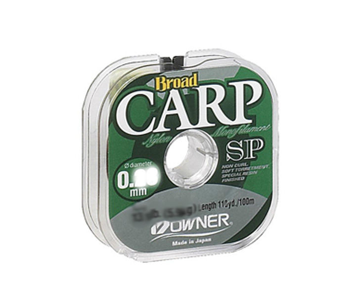 Леска OWNER BROAD CARP SPECIAL 100m BRC 0 35 Леска OWNER BROAD CARP SPECIAL 100m BRC 0 35