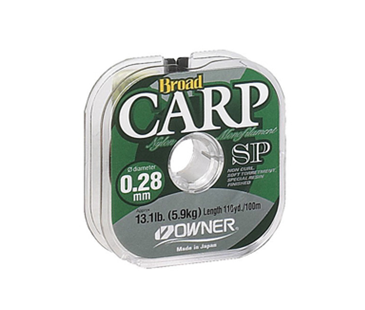 Леска OWNER BROAD CARP SPECIAL 100m BRC 0 40