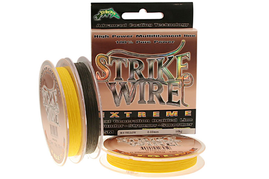 Шнур Strike Wire Extreme 0 15мм 11 0кг 135м H V Yellow